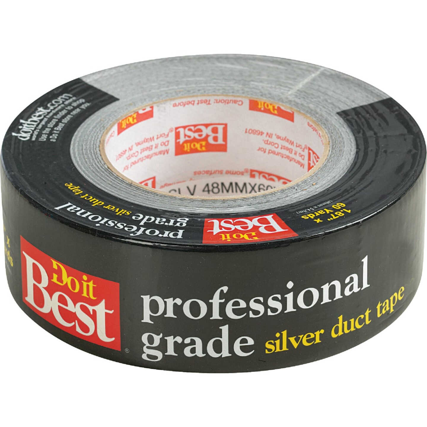 Do it Best 1.87 In. x 60 Yd. Professional Duct Tape, Silver Image 1