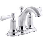 Kohler Elliston Chrome 2-Handle Lever 4 In. Centerset Bathroom Faucet with Pop-Up Image 1