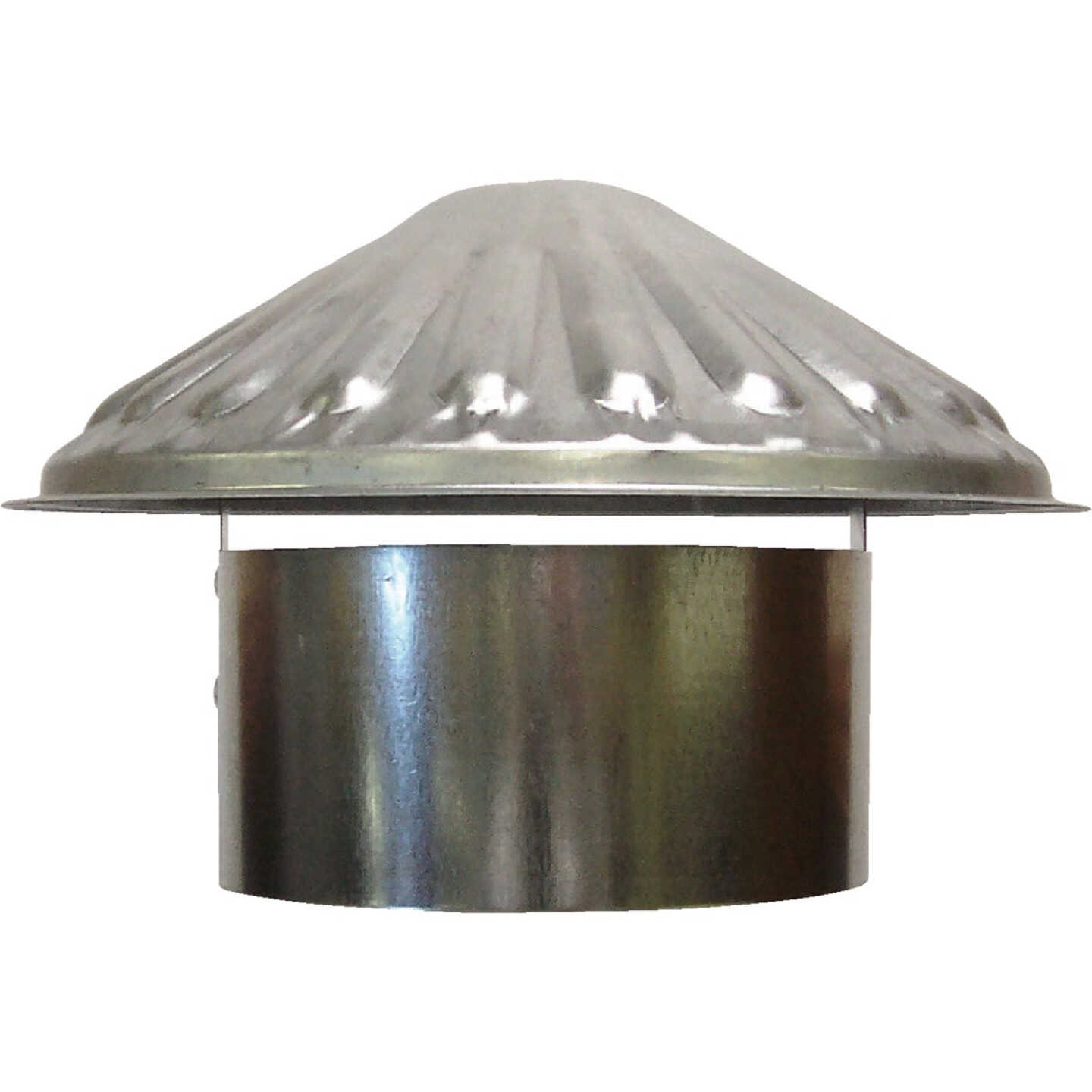 S & K Galvanized Steel 5 In. x 9-1/2 In. Vent Pipe Cap Image 1