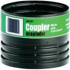 Amerimax Flex-Drain 4 In. W x 3 In. L Flex-Drain Flexible Coupler Image 1
