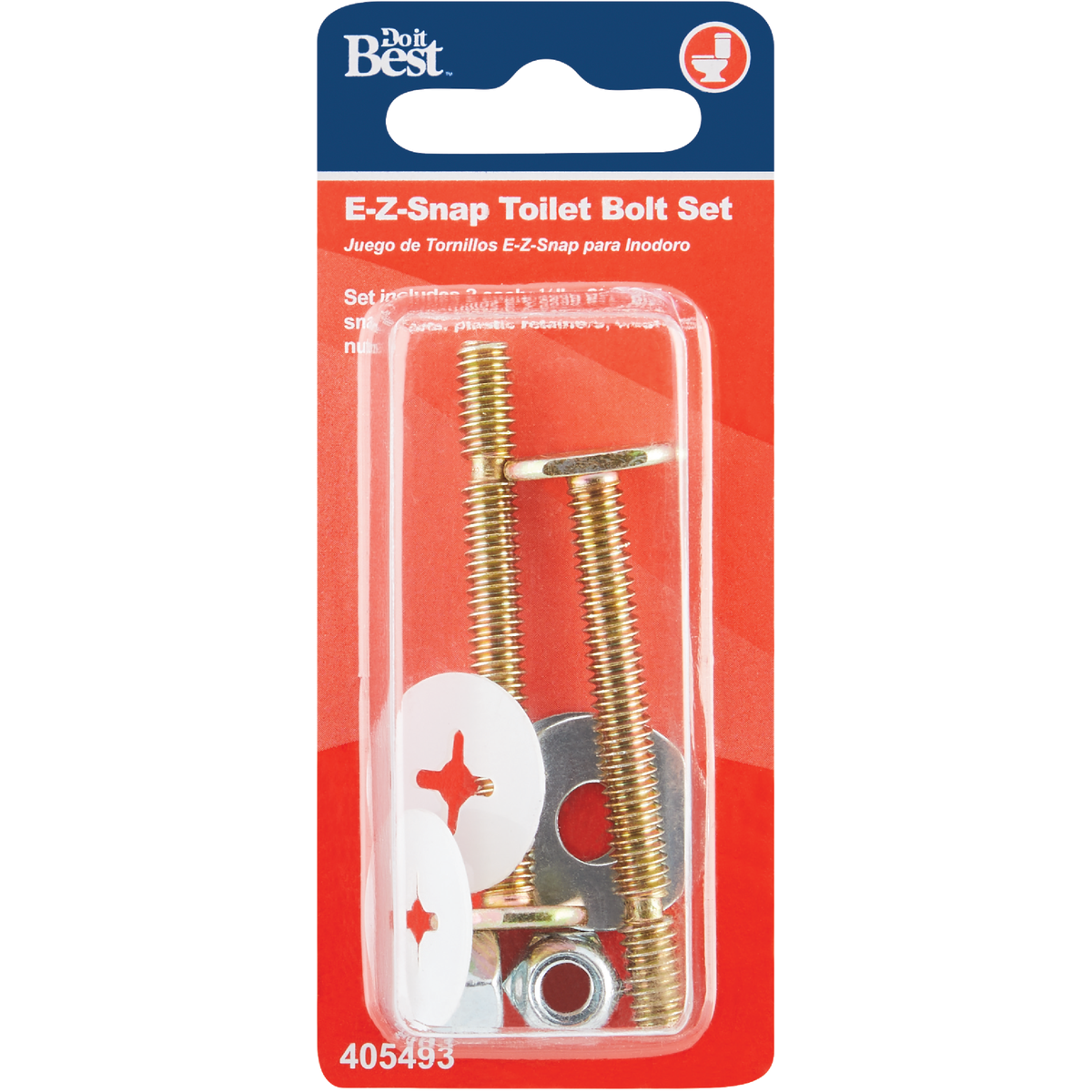 Do it 1/4 In. x 2-1/4 In. Steel Toilet Bolts  Image 2