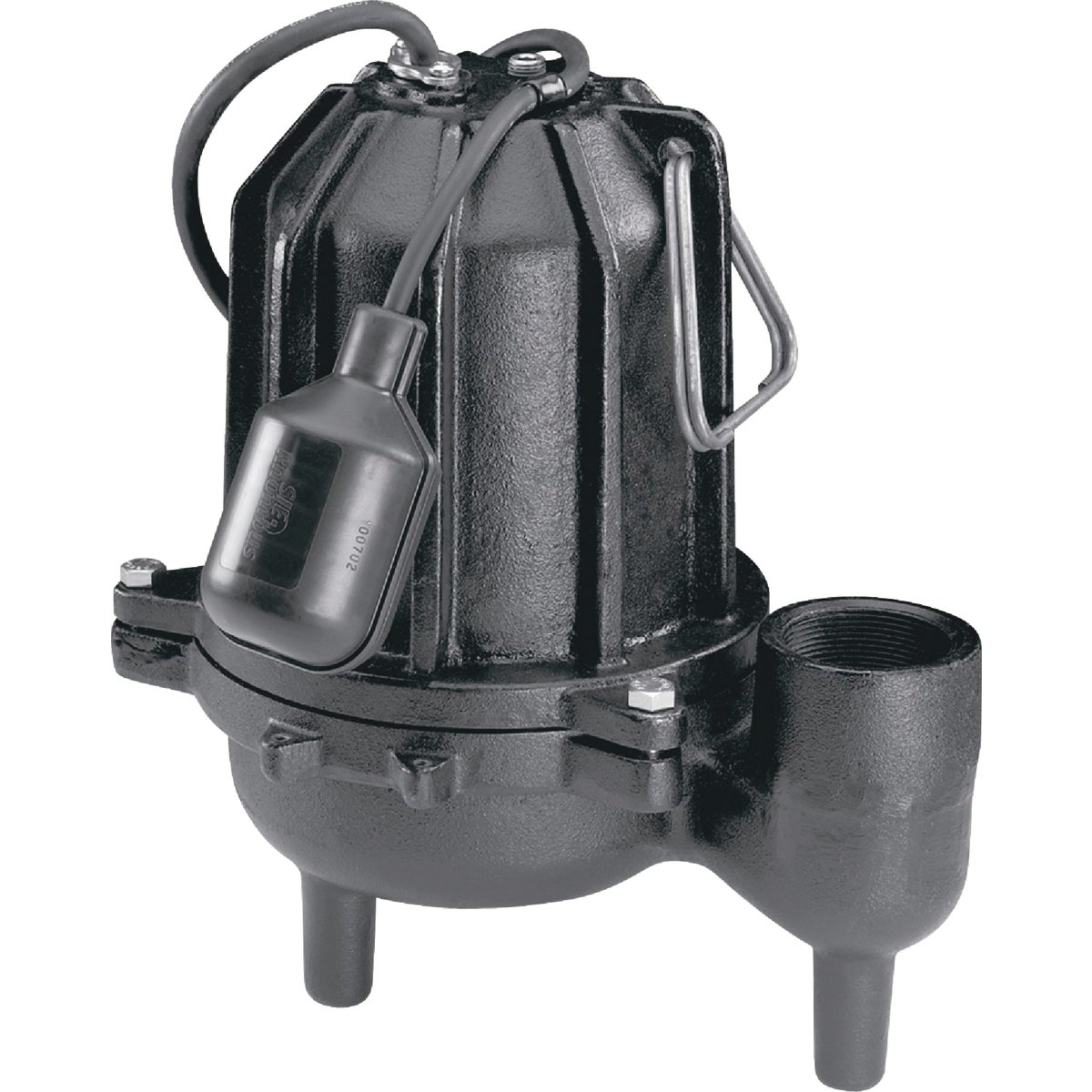 Wayne 1/2 H.P. Cast Iron Sewage Ejector Pump with Piggyback Tether Switch
