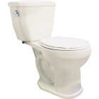 Cato Berlin Bone Round 1.28 GPF Complete Toilet Image 1