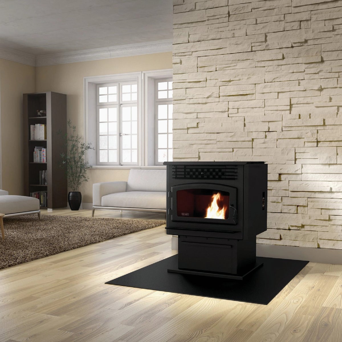Drolet ECO-55 ST 2000 Sq. Ft. Pellet Stove Image 2