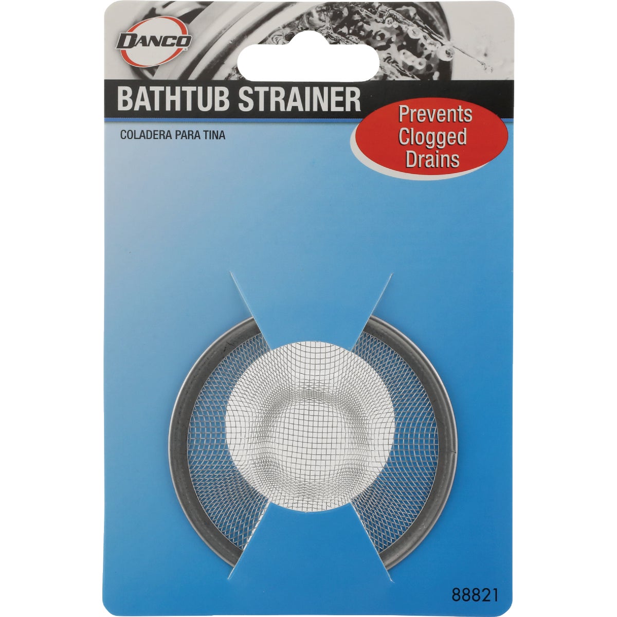 Danco 2-3/4 In. Stainless Steel Mesh Tub Drain Strainer Image 5