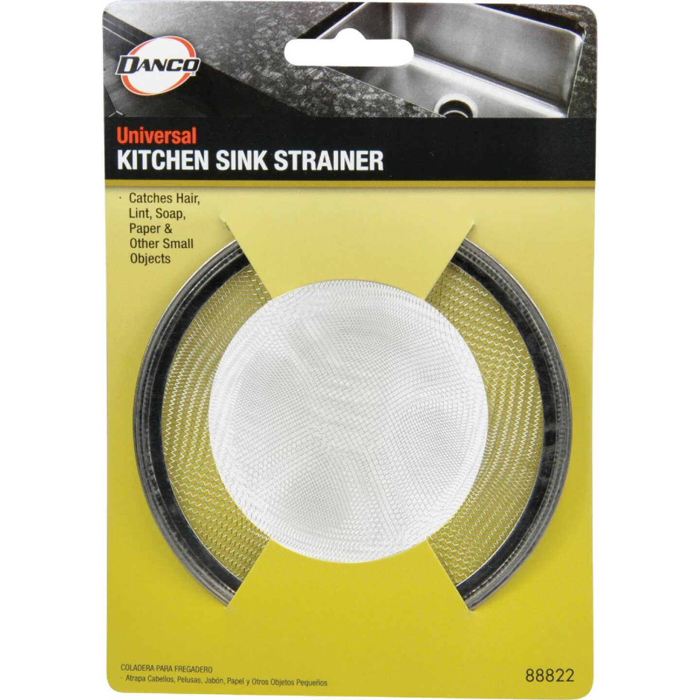 Danco 4-1/2 In. Stainless Steel Mesh Kitchen Sink Strainer Image 6