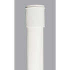 Keeney 1-1/2 In. x 6 In. White Plastic Extension Tube Image 1