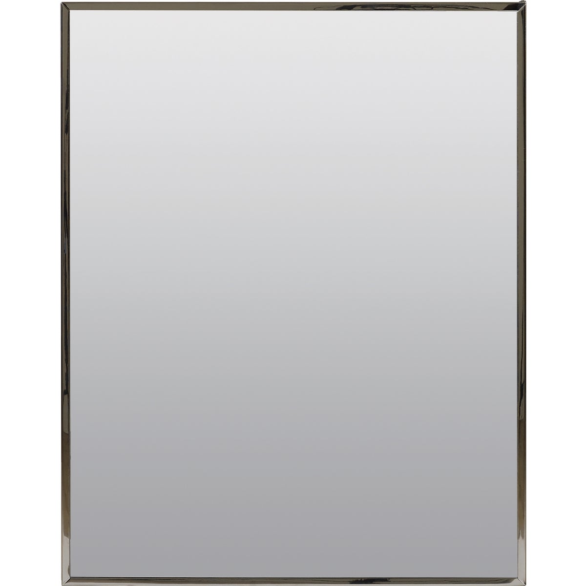 Zenith Stainless Steel 16.13 in W x 20.13 in H x 3.25 in D Single Mirror Surface/Recess Mount Medicine Cabinet