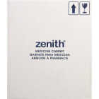 Zenith Stainless Steel 16.13 in W x 20.13 in H x 3.25 in D Single Mirror Surface/Recess Mount Medicine Cabinet Image 4