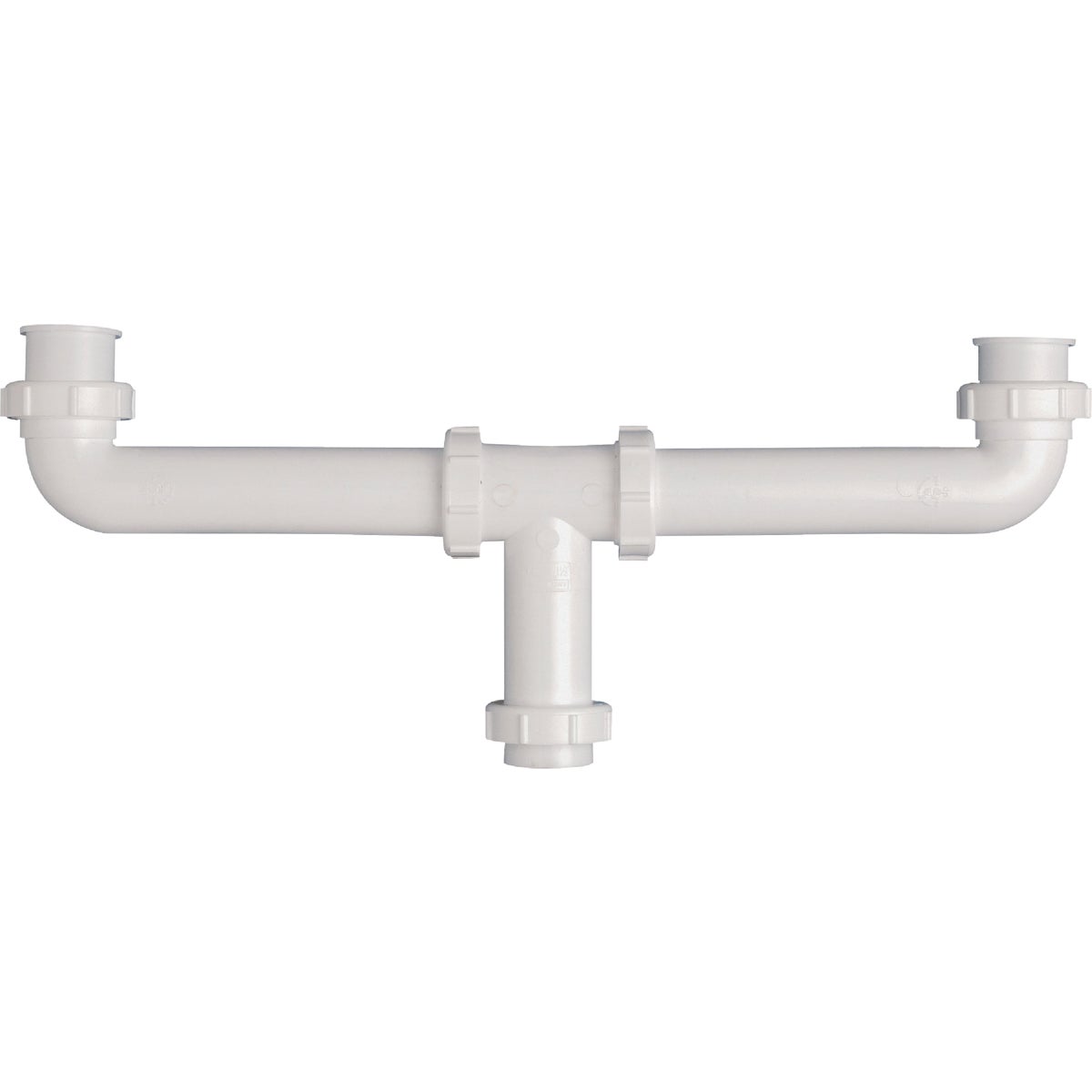 Keeney 1-1/2 In. x 16 In. White Polypropylene Center Outlet Waste