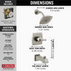 Delta Monitor 14 Series Tub & Shower Trim Image 3