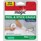 Magic 1-5/8 In. x 11 Ft. White Caulk Strip Image 1
