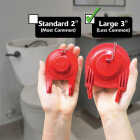 Korky Large 3 In. 2X High Performance Universal Toilet Flapper Image 2