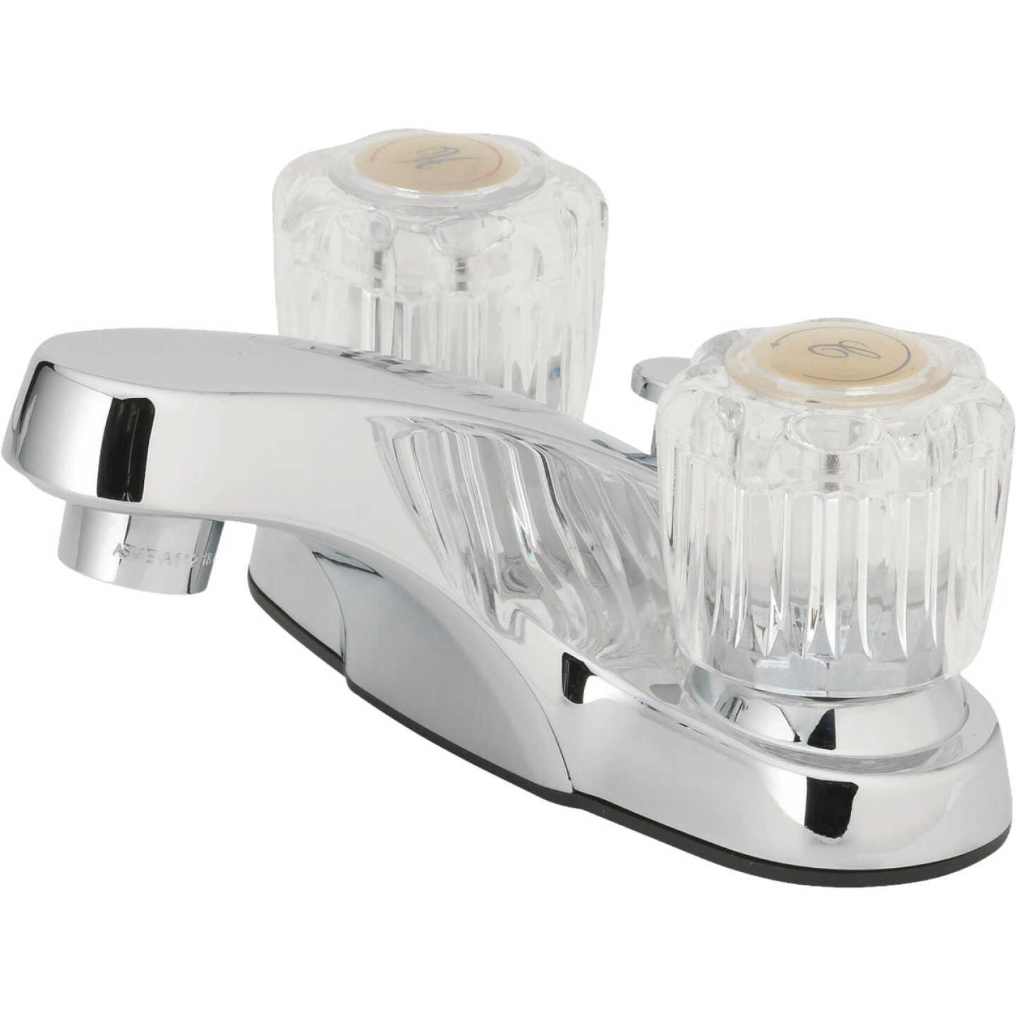 Homepointe Chrome 2-Handle Lavatory Faucet with Pop-Up Image 1