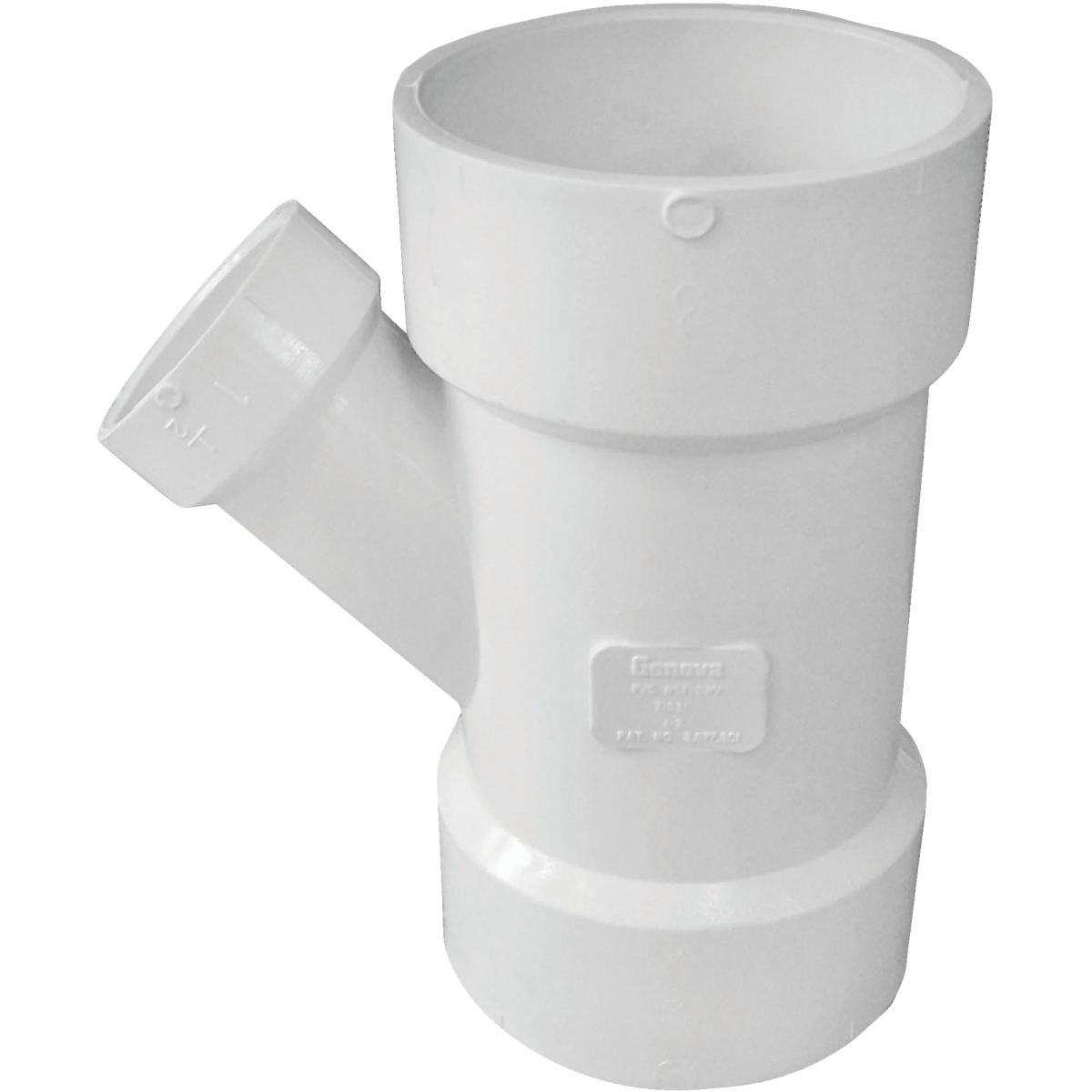 Charlotte Pipe 3 In. x 1-1/2 In. Schedule 40 DWV Reducing PVC Wye Image 1