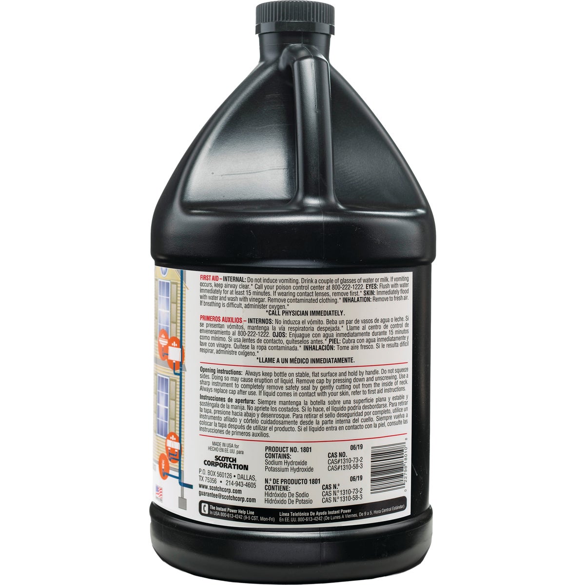 Instant Power Non-Acid Liquid 1 Gal. Sewer Line Cleaner Image 3