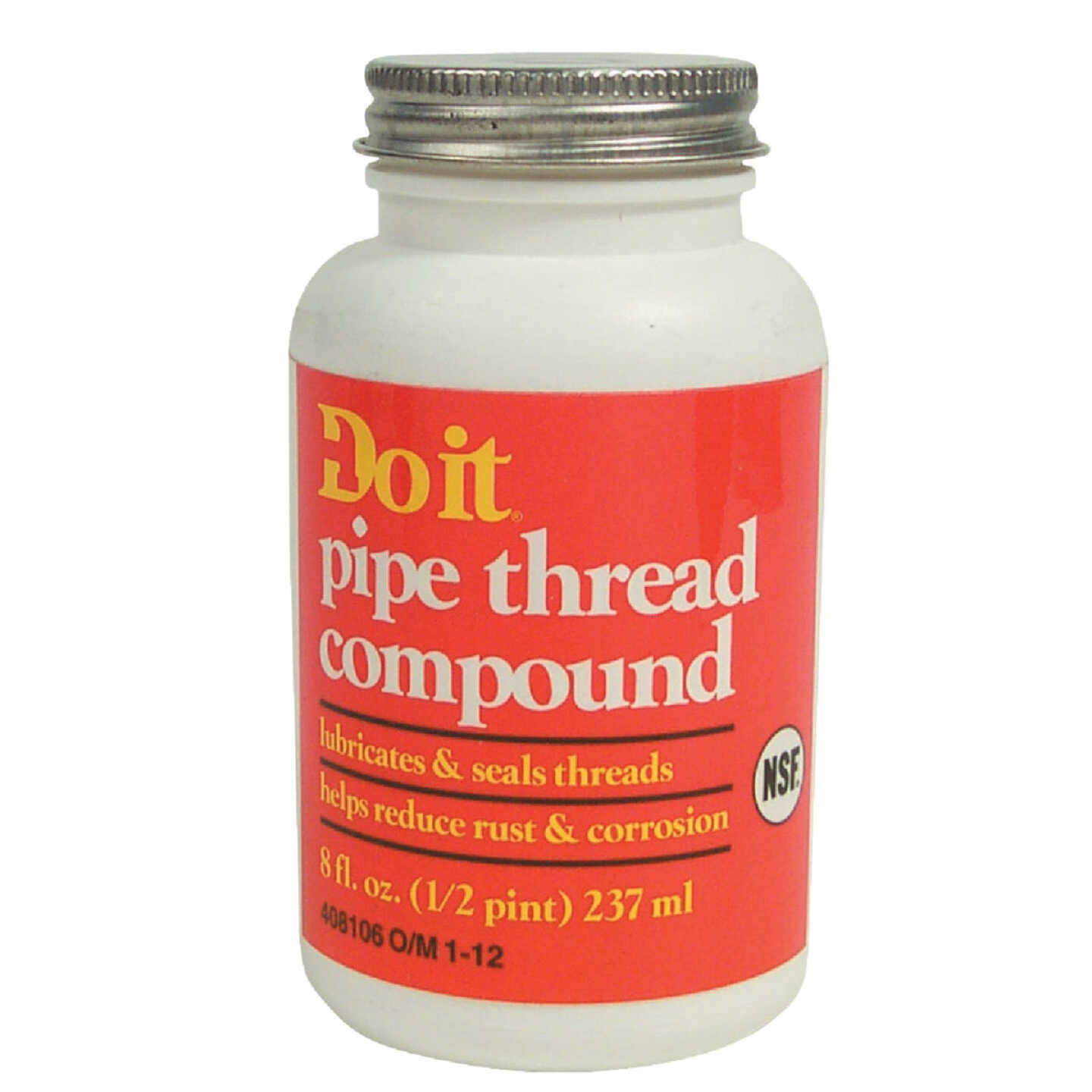 Do it 8 Fl. Oz. Gray Pipe Compound Image 1