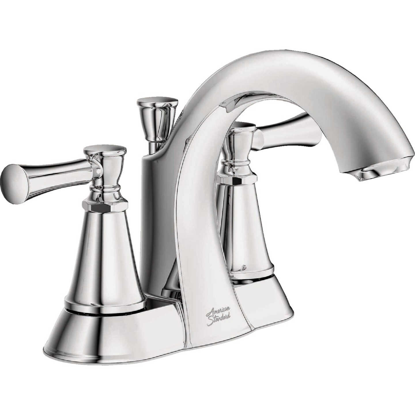 American Standard Chancellor 2-Handle Lever 4 In. Centerset Bathroom Faucet with Pop-Up, Chrome Image 1