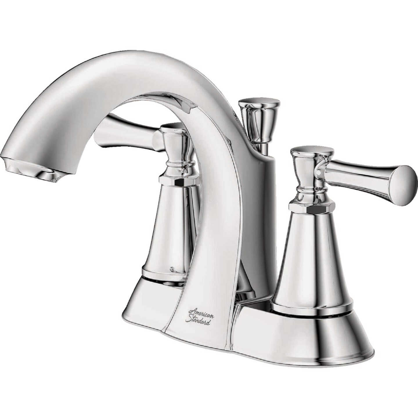 American Standard Chancellor 2-Handle Lever 4 In. Centerset Bathroom Faucet with Pop-Up, Chrome Image 3