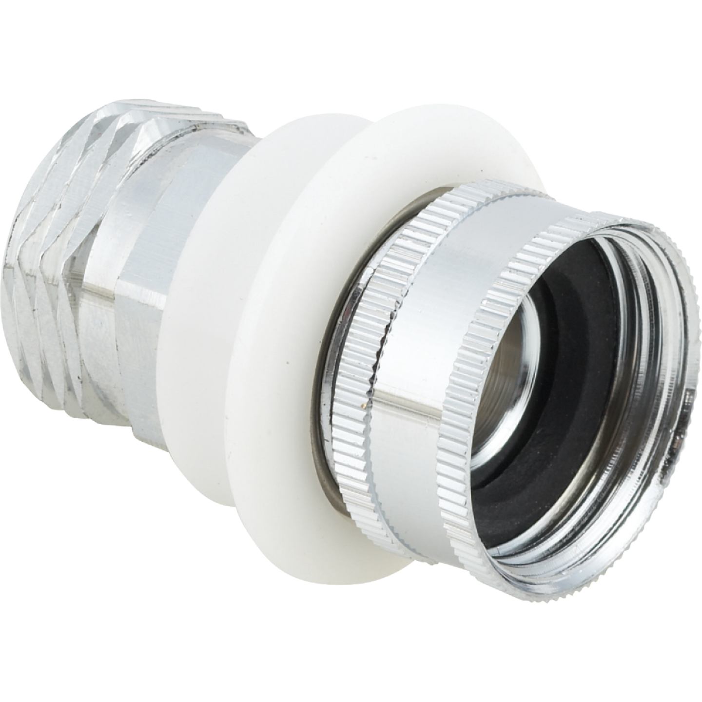 Do it 3/4" Male Hose Thread to Female Personal Shower Hose Connector Faucet Adapter Image 1
