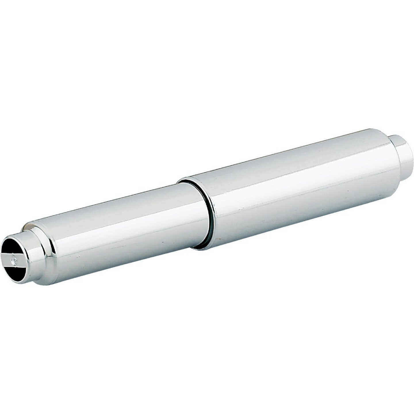 Home Impressions Chrome Plastic Toilet Paper Replacement Roller Image 1