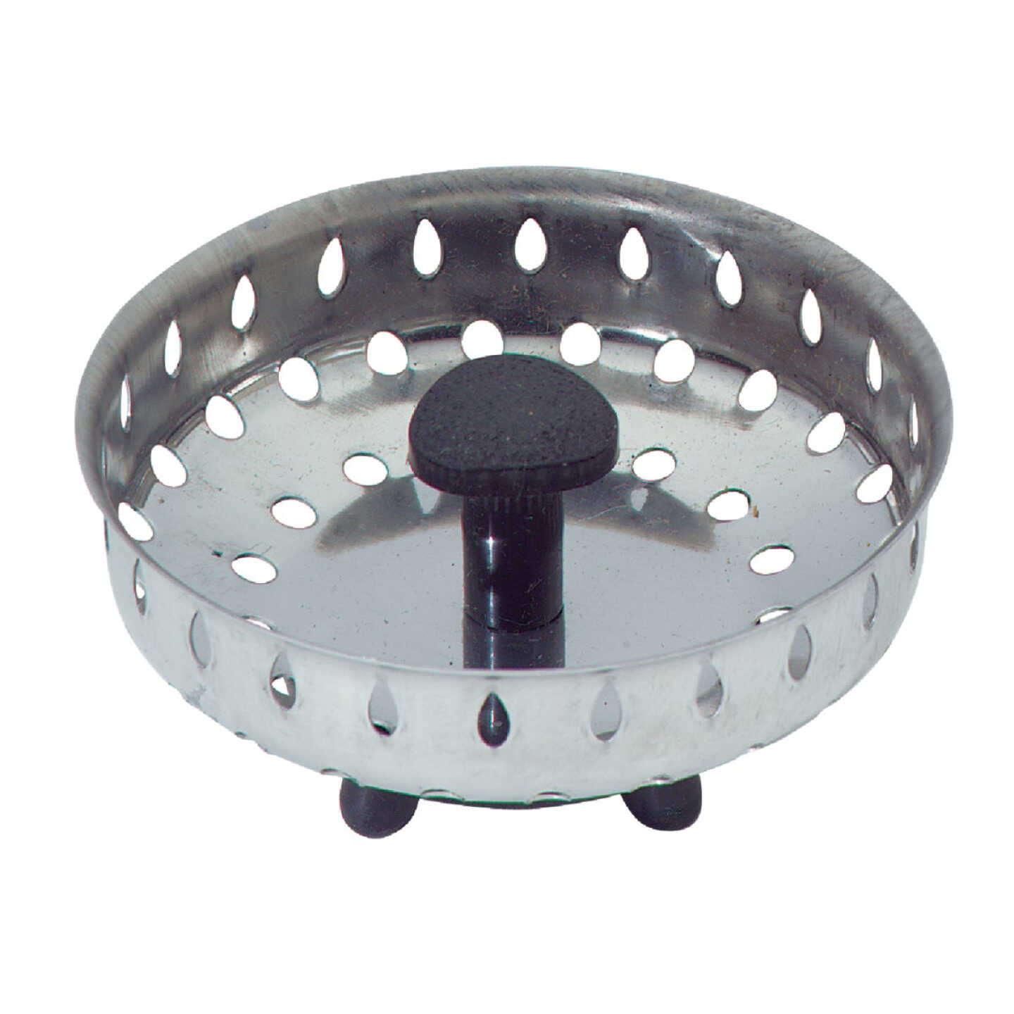 Keeney 3-1/2 In. Stainless Steel for Sterling Basket Strainer Stopper Image 1