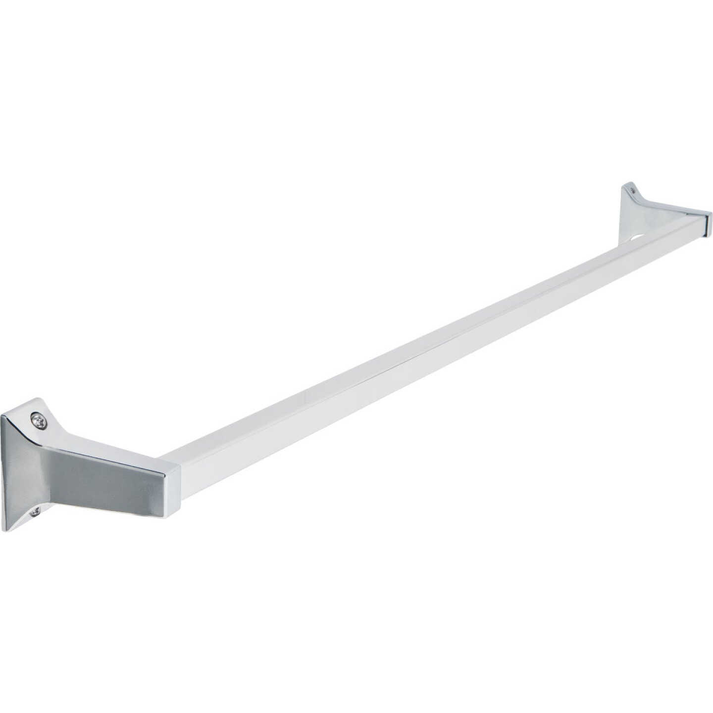 Home Impressions Alpha 30 In. Chrome Towel Bar Image 1