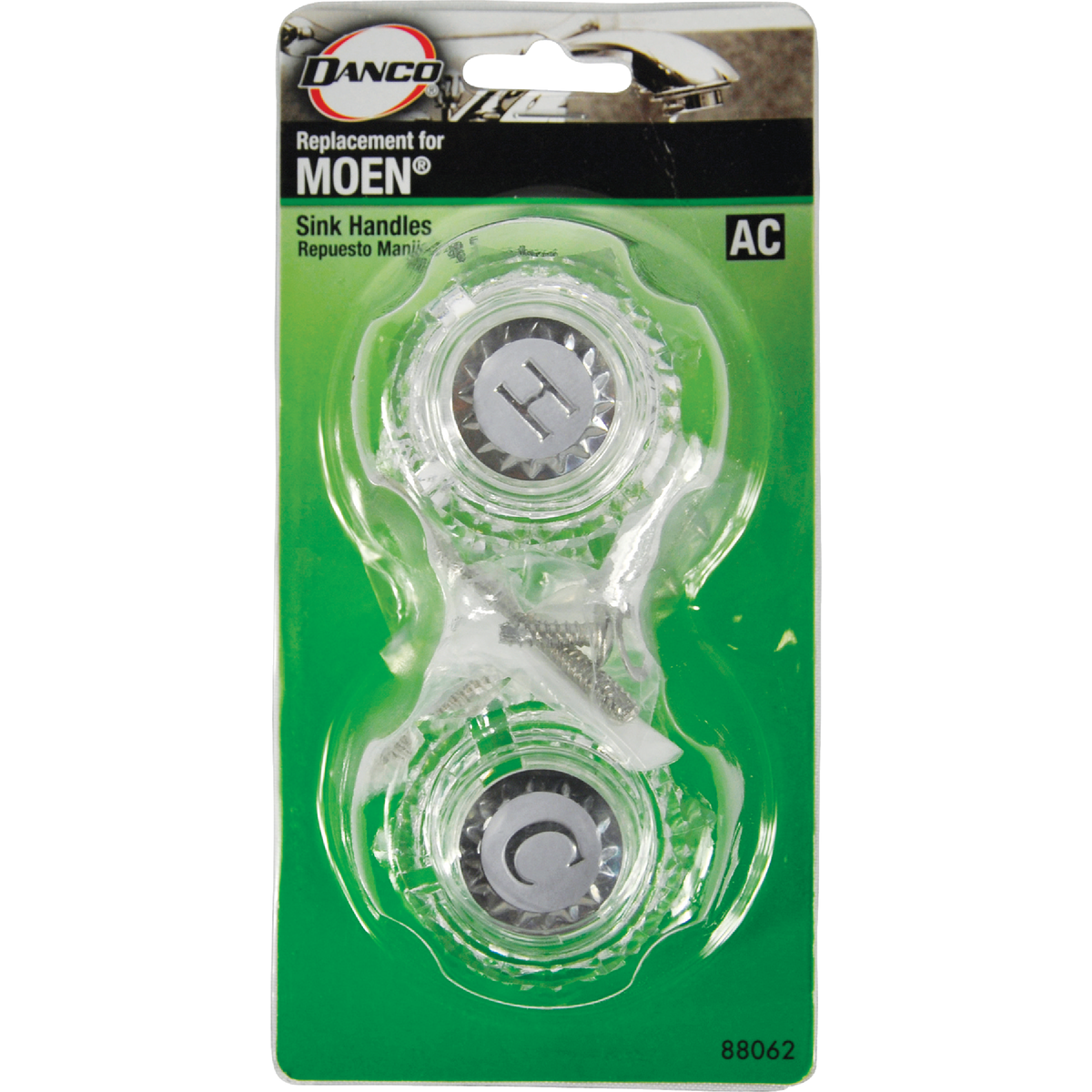 Danco Acrylic Moen Tub/Shower Crystal Faucet Handle Image 2