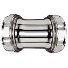 Do it Best 1-1/2 In. Chrome-Plated Brass Straight Coupling Image 1