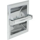 Home Impressions Vista Chrome Recessed Toilet Paper Holder Image 1