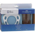 Home Impressions Vista White Toothbrush Holder Image 2