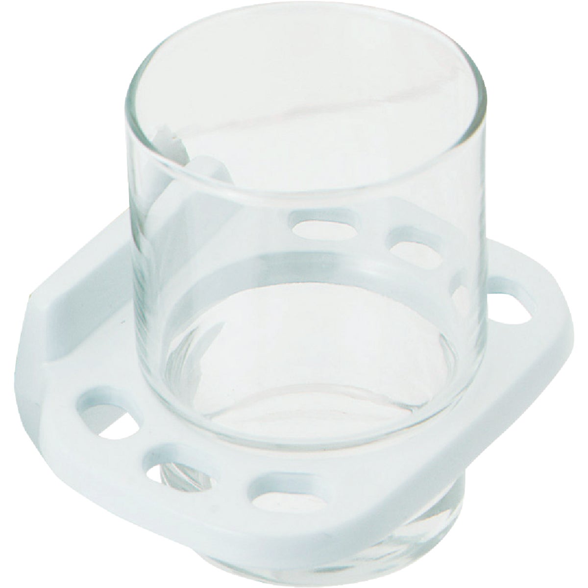 Home Impressions Vista White Toothbrush Holder Image 3