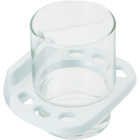 Home Impressions Vista White Toothbrush Holder Image 3