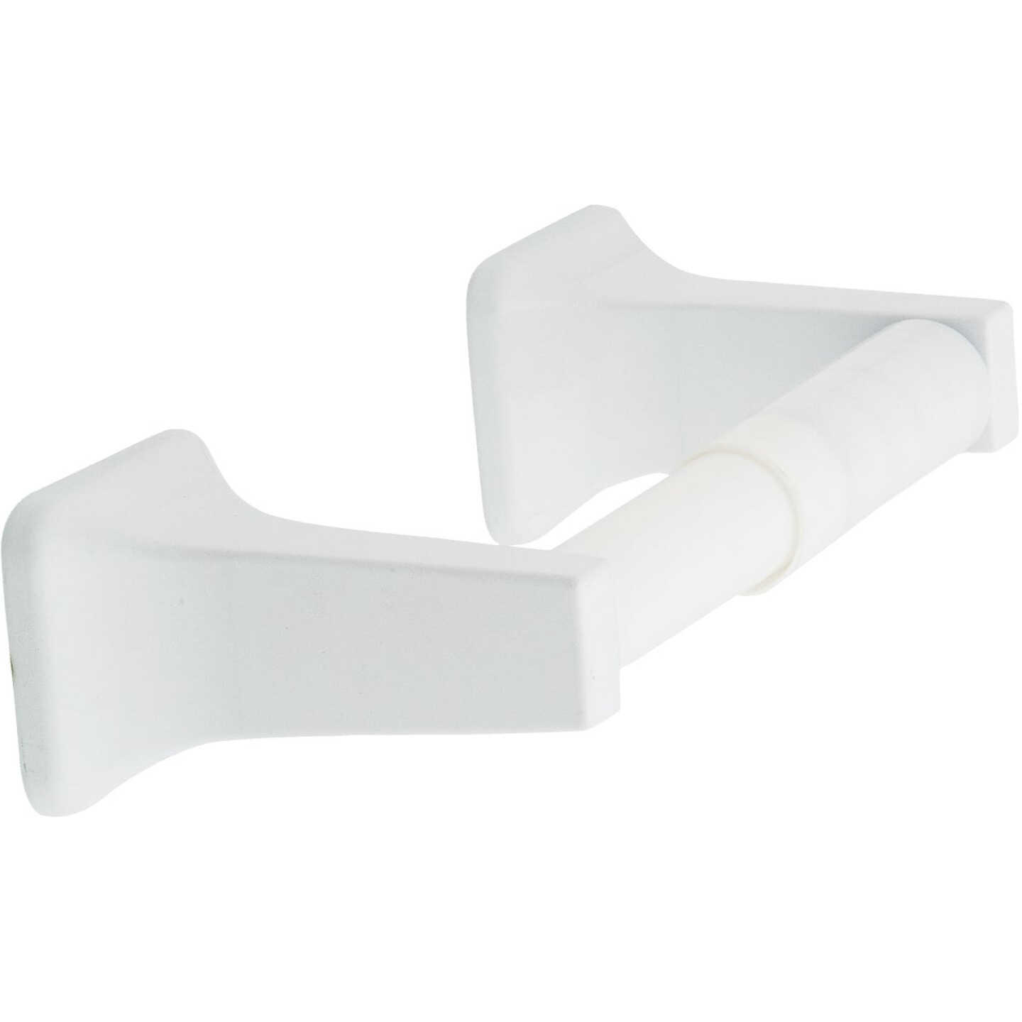 Home Impressions Vista White Wall Mount Toilet Paper Holder Image 1
