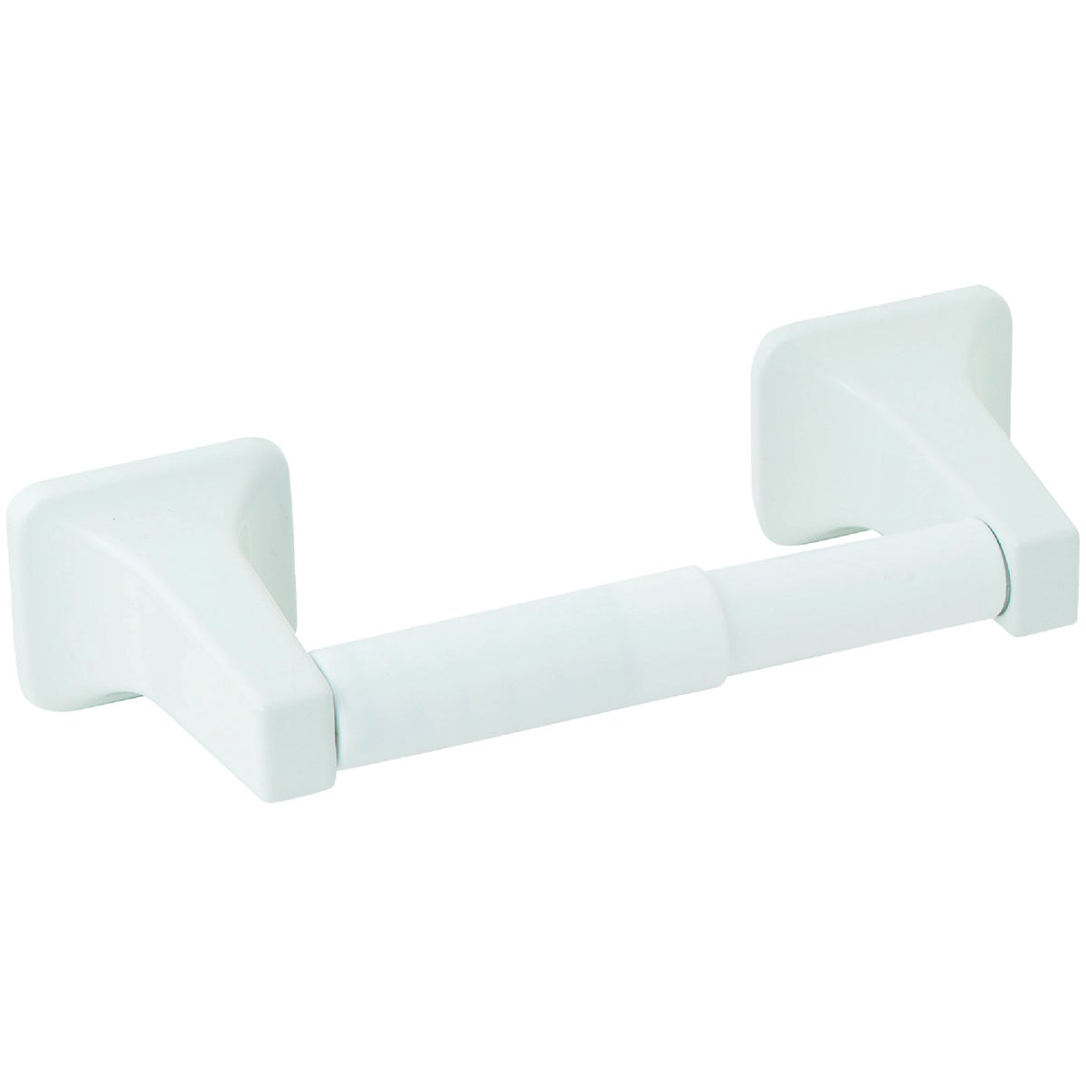 Home Impressions Vista White Wall Mount Toilet Paper Holder Image 3