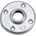 Anvil 1 In. Malleable Iron Galvanized Floor Flange Image 1