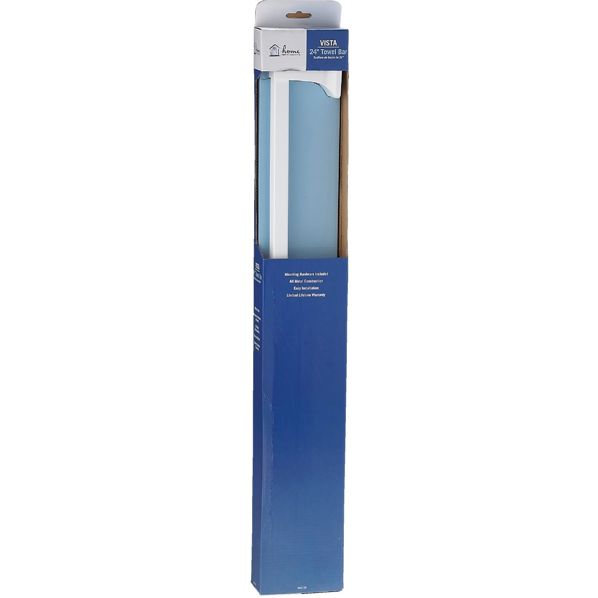 Home Impressions Vista 24 In. White Towel Bar Image 2