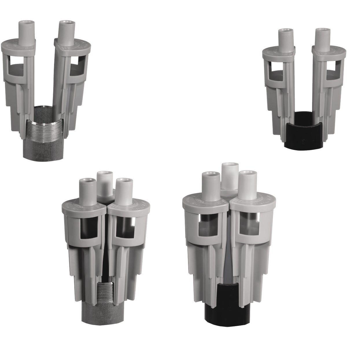 Plumb Pak 5/8 In. x 1/2 In. Gray Dishwasher Air Gap Image 7