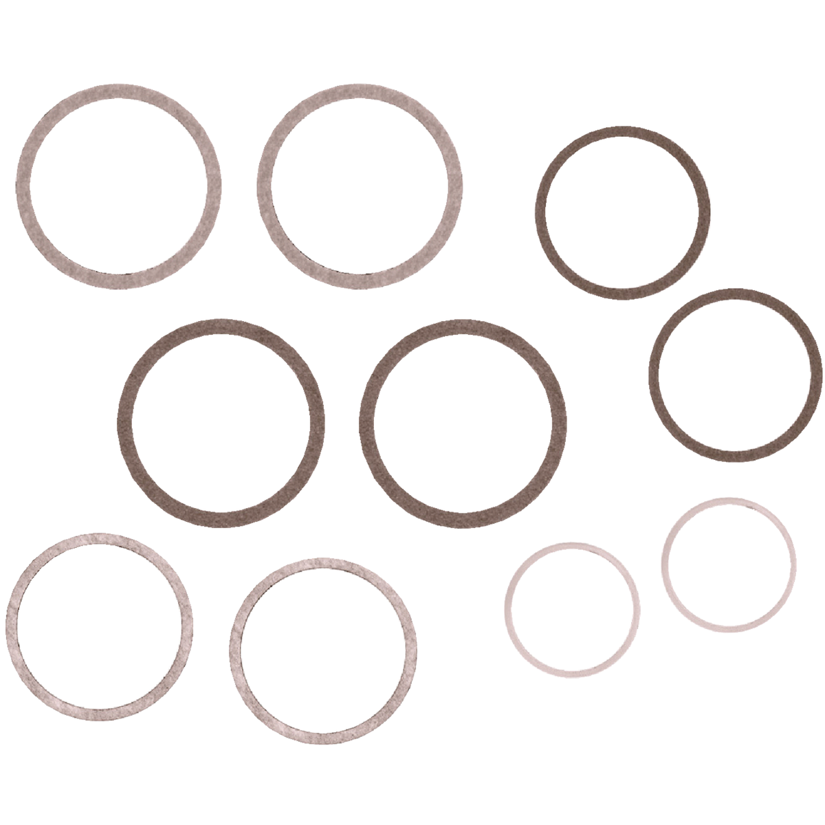 Danco Metal Brown Gasket (12-Count)