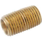 Anderson Metals 1/4 In. x Close Red Brass Nipple Image 1