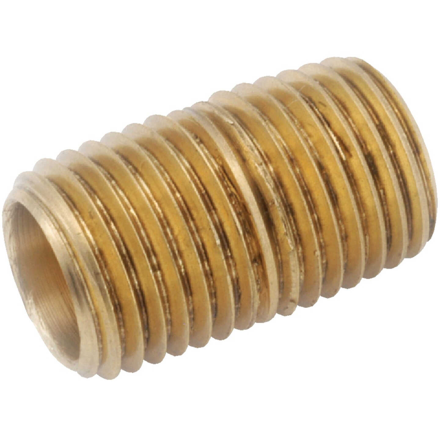 Anderson Metals 1/4 In. x Close Red Brass Nipple Image 1