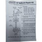 Mansfield Ballcock Service Kit Replacement Parts Image 3