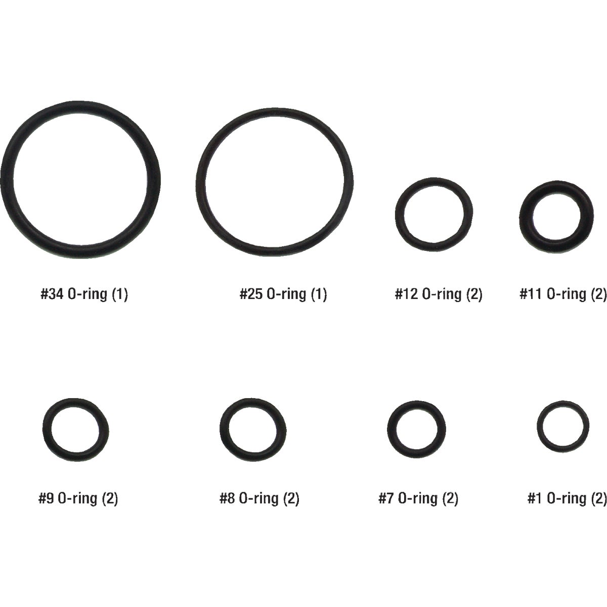 Danco O-Ring Assortment (14-Piece) Image 2