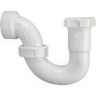Do it Best Best 1-1/2 In. or 1-1/4 In. White Plastic Sink Trap with Reducer Washer Image 3
