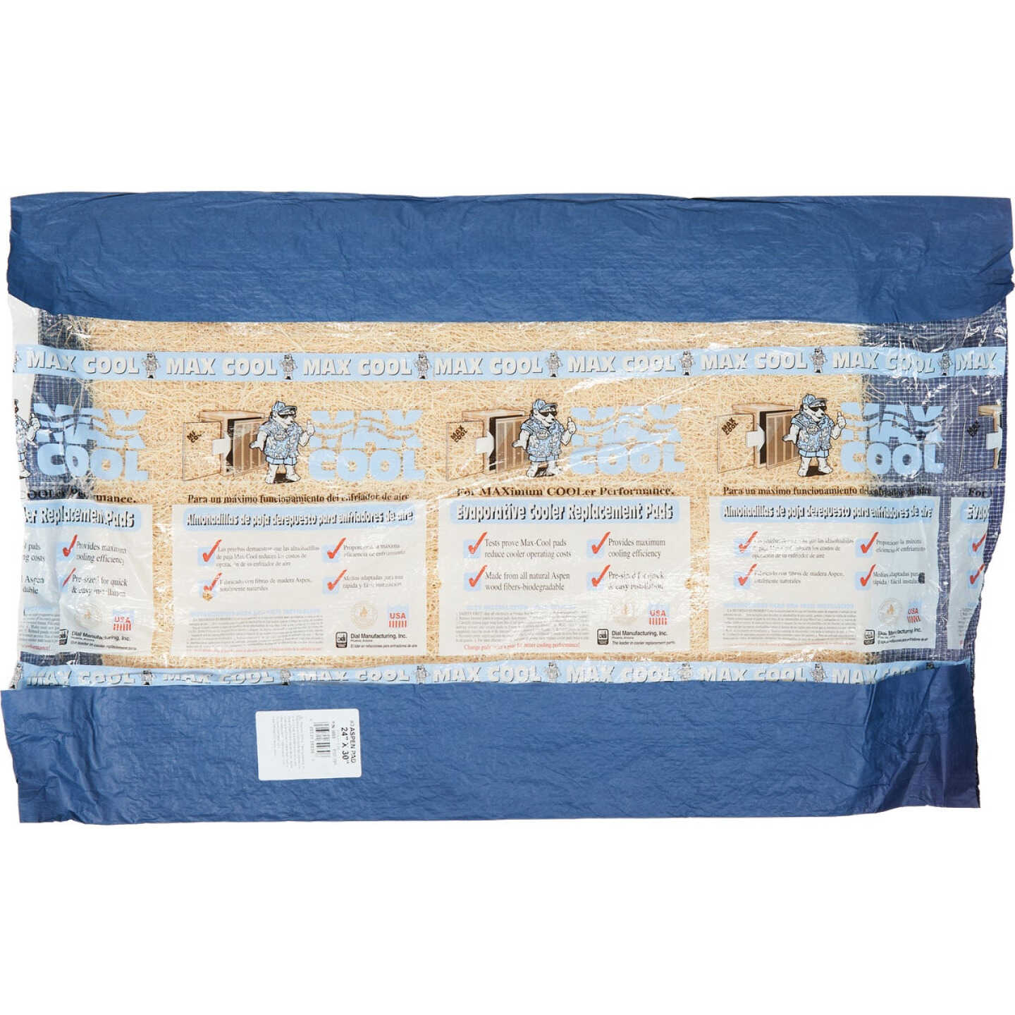 Dial Aspen 24 In. x 30 In. Long Strand Excelsior Evaporative Cooler Pad Image 1