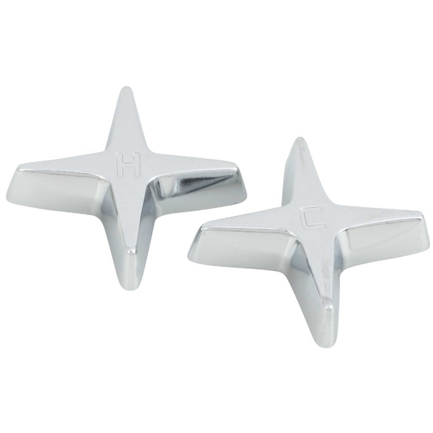 Do it Cross Pattern Replacement Chrome Faucet Handle Image 1
