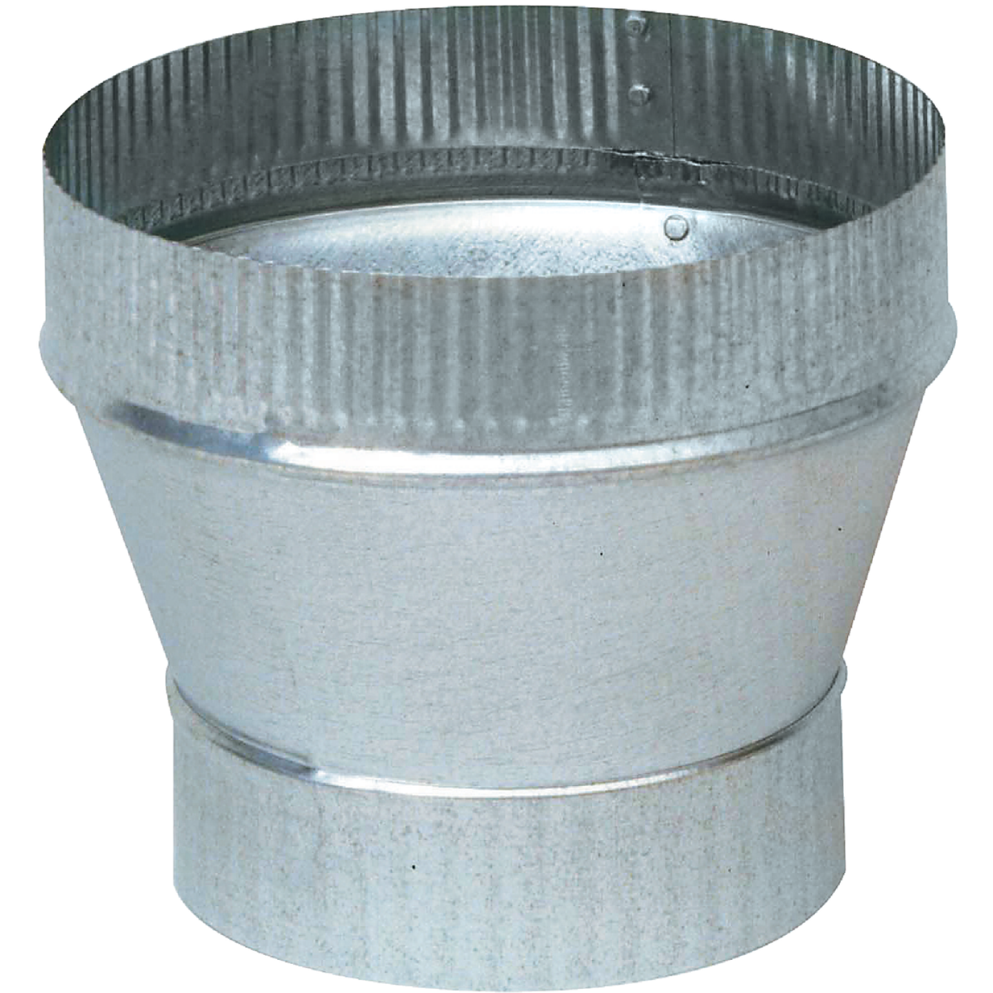 Imperial 24 Ga. 7 In. x 8 In. Galvanized Increaser Image 1