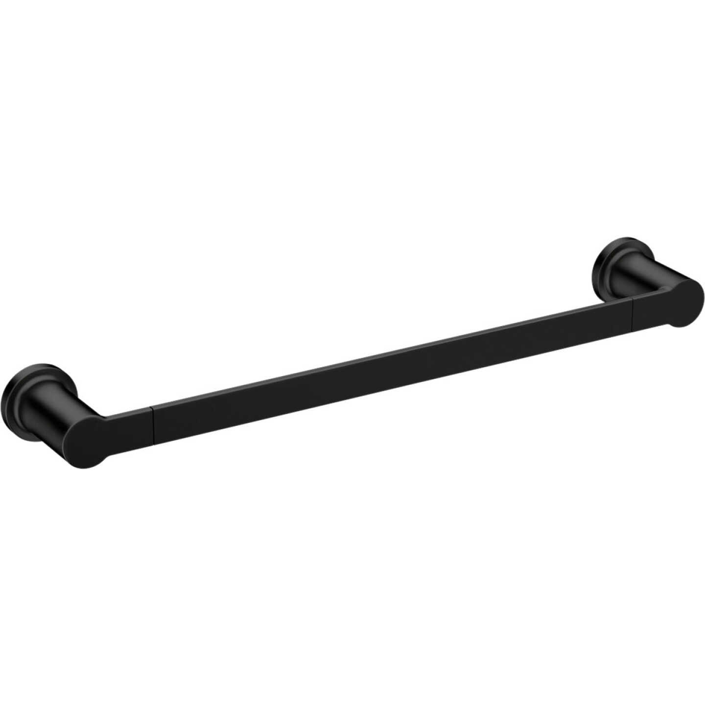 Moen Rinza 18 In. Towel Bar, Matte Black Image 1