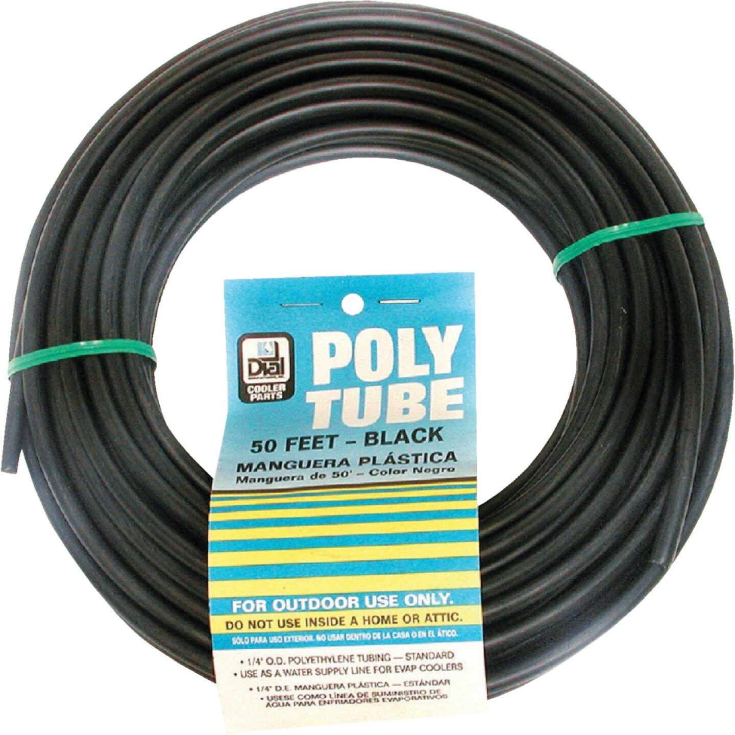 Dial 1/4 In. OD x 50 Ft. L Black Poly Tubing Image 1
