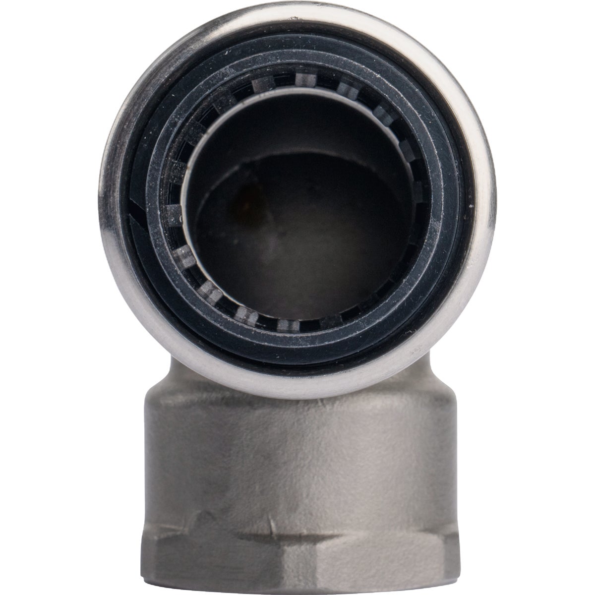 QuickFitting 3/4 In. Push-to-Connect x 3/4 In. FNPT Stainless Steel 90-Degree Elbow Image 5